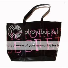 Black Patent Leather VS Shopper Tote