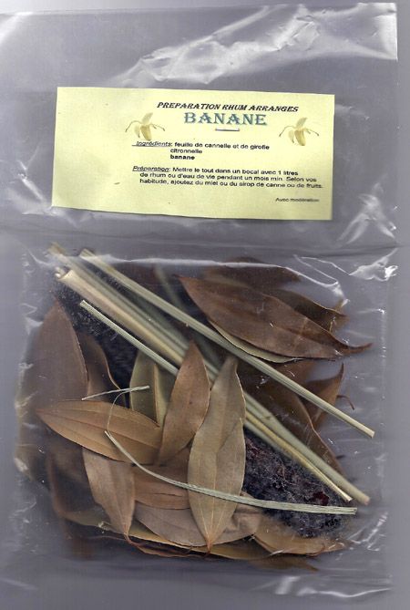 Préparation Rhum Arrangé - Banane